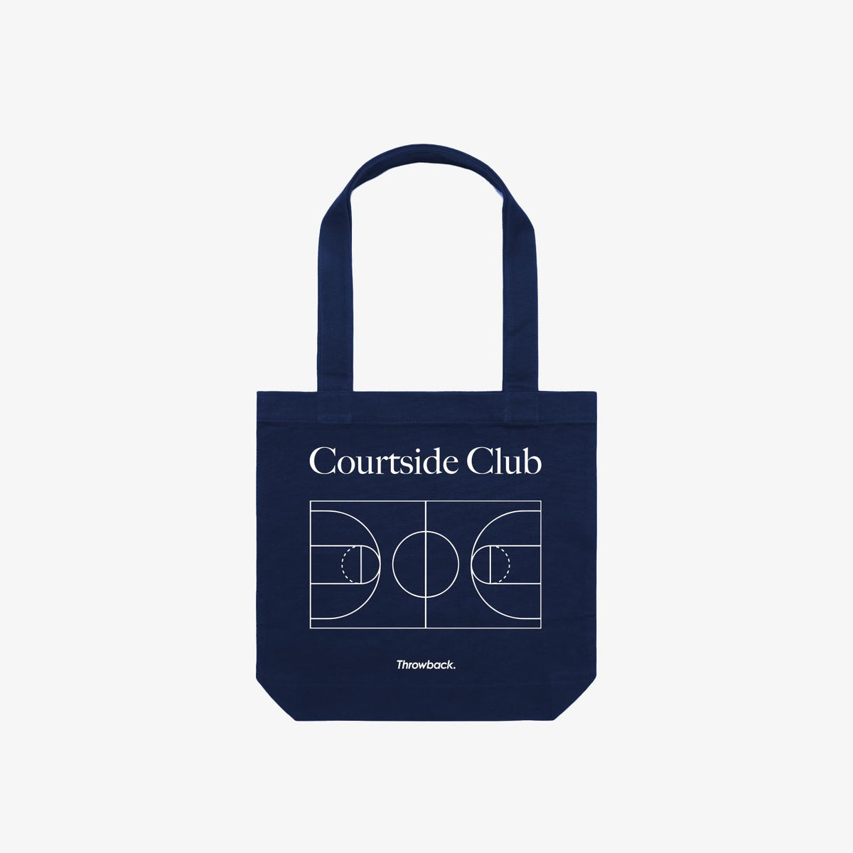Courtside Club Tote Bag - Obsidian