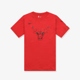 Chicago Bulls Team Logo Youth T-Shirt - Red
