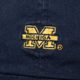 University of Michigan Logo Strapback - Washed Navy