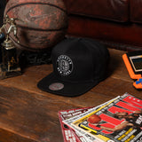 Brooklyn Nets Logo Snapback - Black