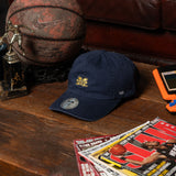 University of Michigan Logo Strapback - Washed Navy