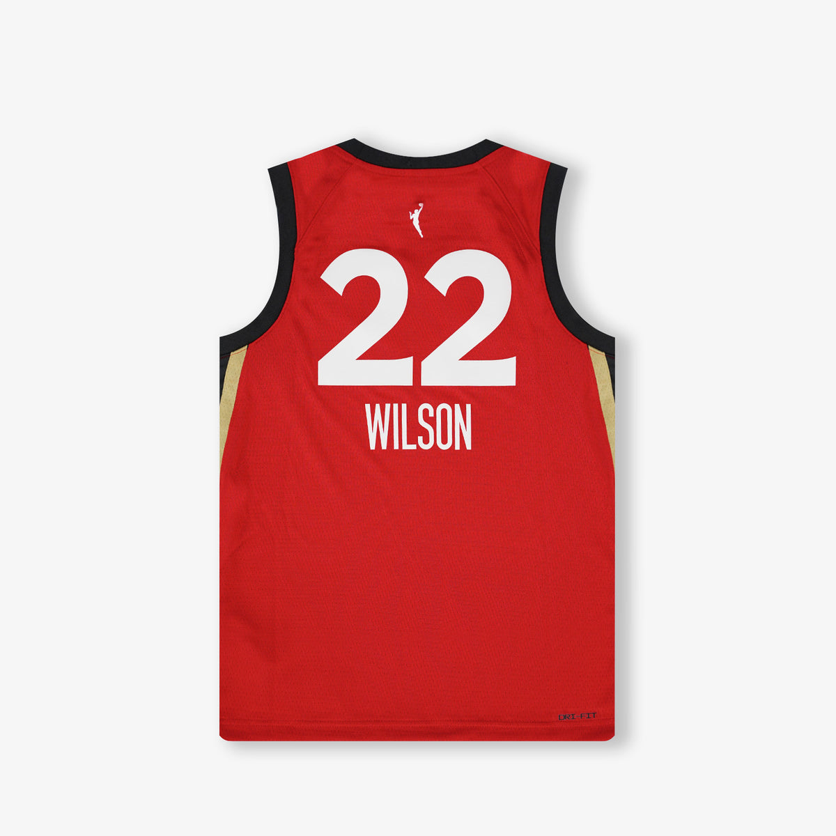 A&#39;ja Wilson Las Vegas Aces Explorer Edition WNBA Youth Swingman Jersey - Red