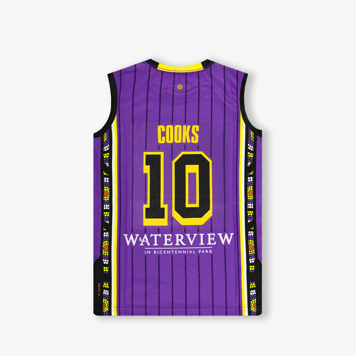 Xavier Cooks Sydney Kings NBL Home Authentic Youth Jersey - Purple
