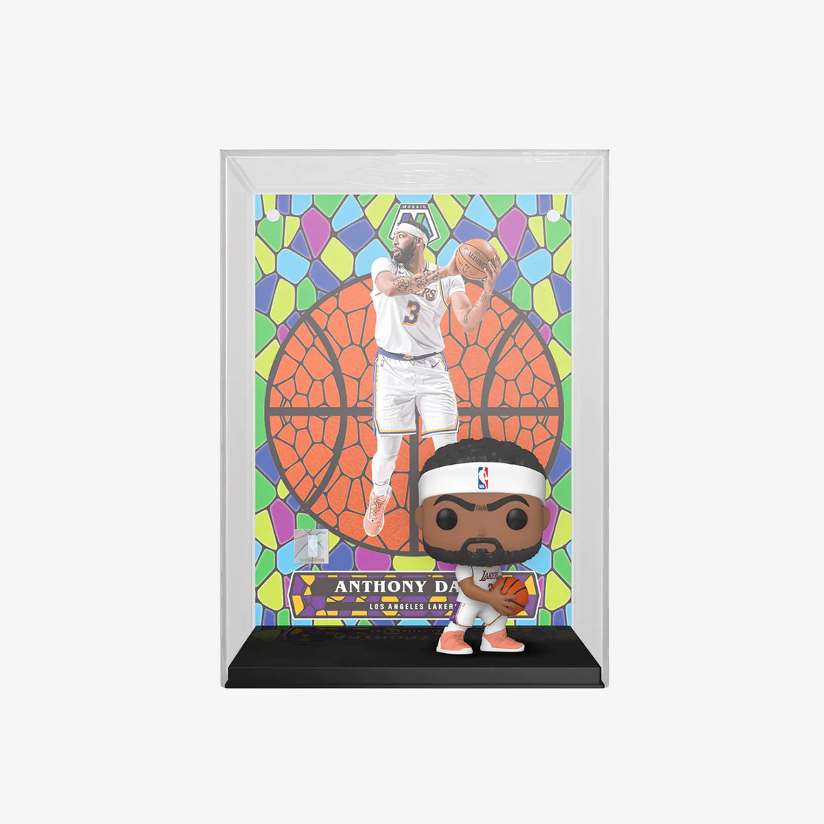 Anthony Davis Los Angeles Lakers NBA Mosaic Pop! Trading Card