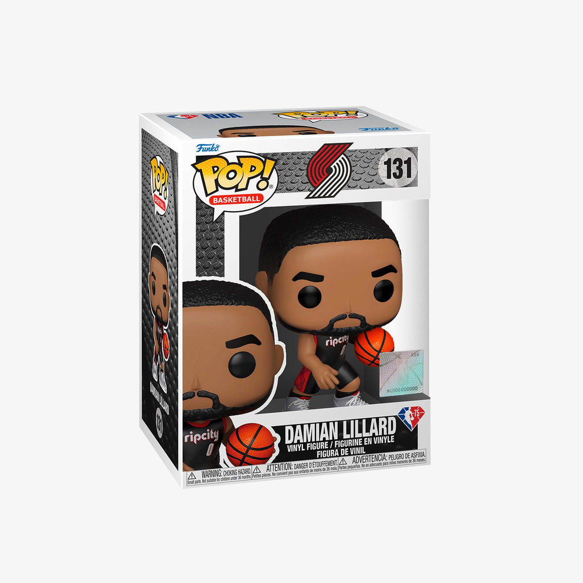 Damian Lillard Portland Trail Blazers City Edition Mixtape NBA Pop! Vinyl