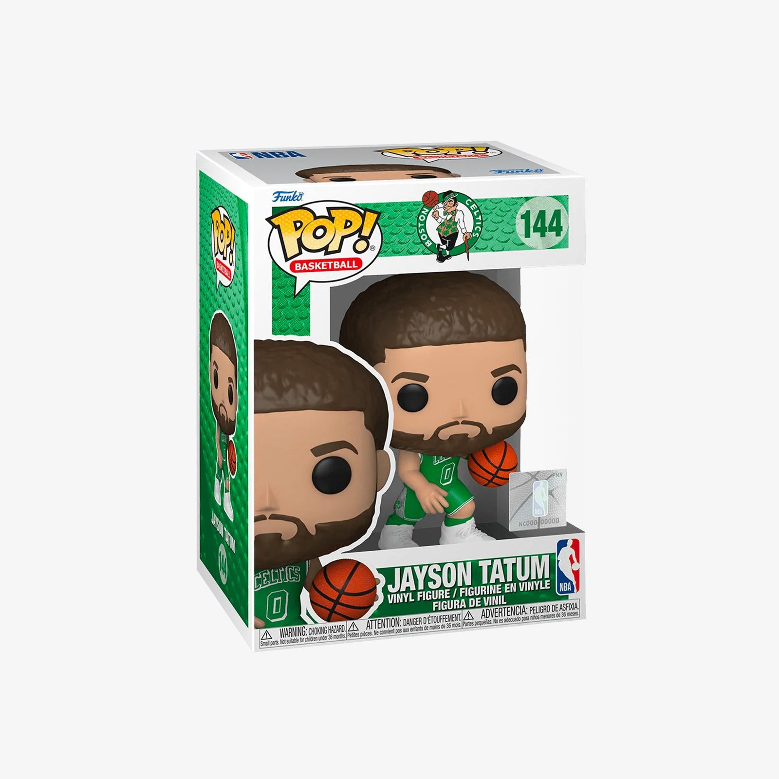 POP NBA: Celtics - Jayson Tatum, Multicolor, One Size - The Black Toy Store
