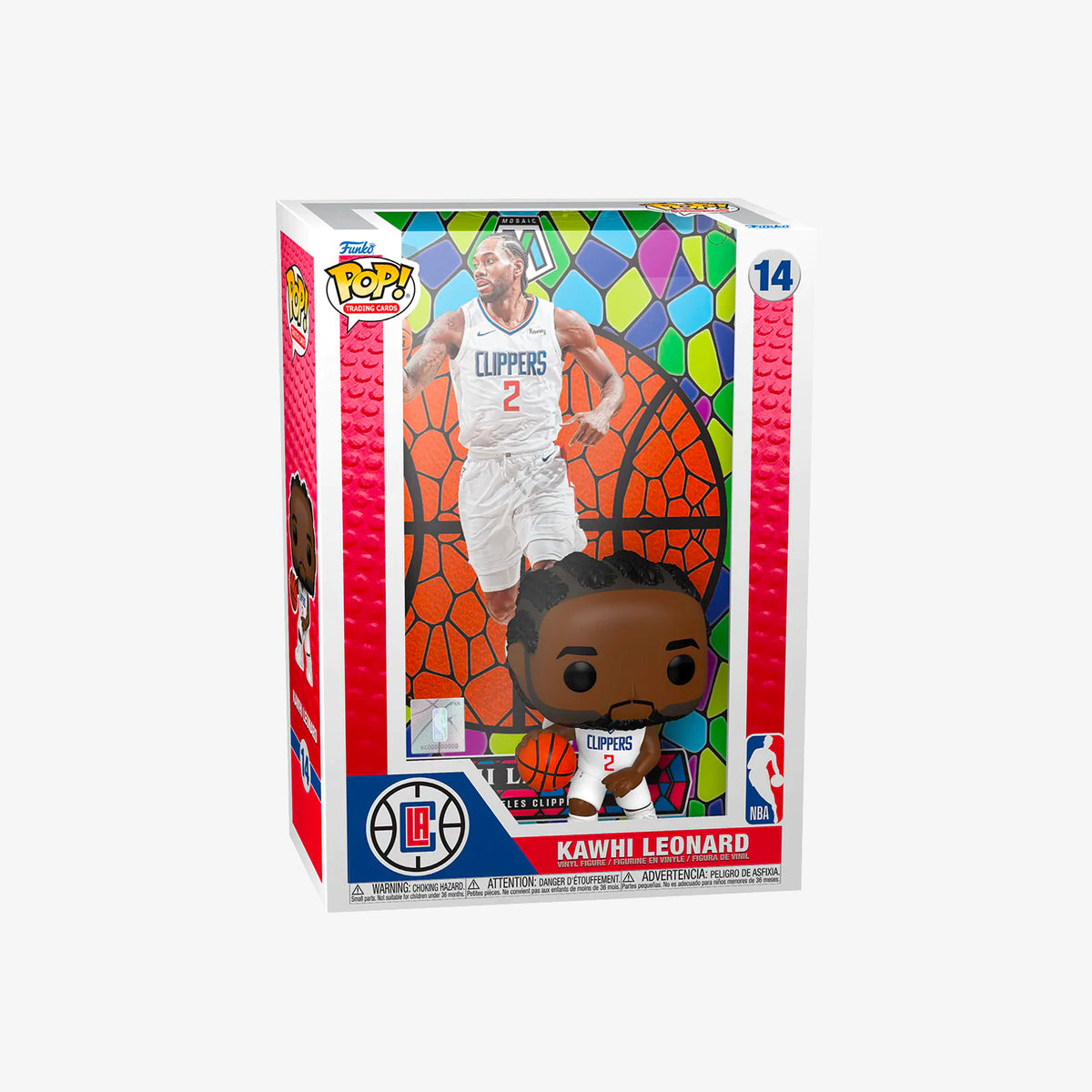 Kawhi Leonard Los Angeles Clippers NBA Mosaic Pop! Trading Card