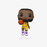 LeBron James Los Angeles Lakers #6 Jump NBA Pop! Vinyl - Yellow