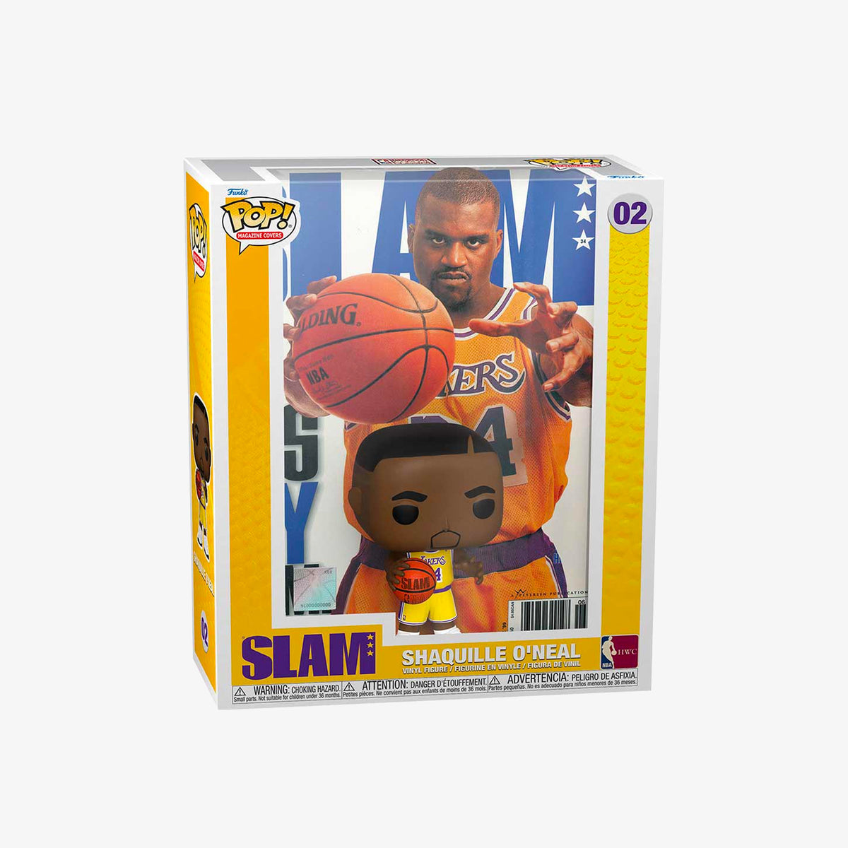 Shaquille O&#39;Neal Los Angeles Lakers SLAM NBA Pop! Vinyl