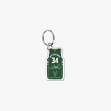 Giannis Antetokuonmpo Milwaukee Bucks Jersey Premium Acrylic Key Ring