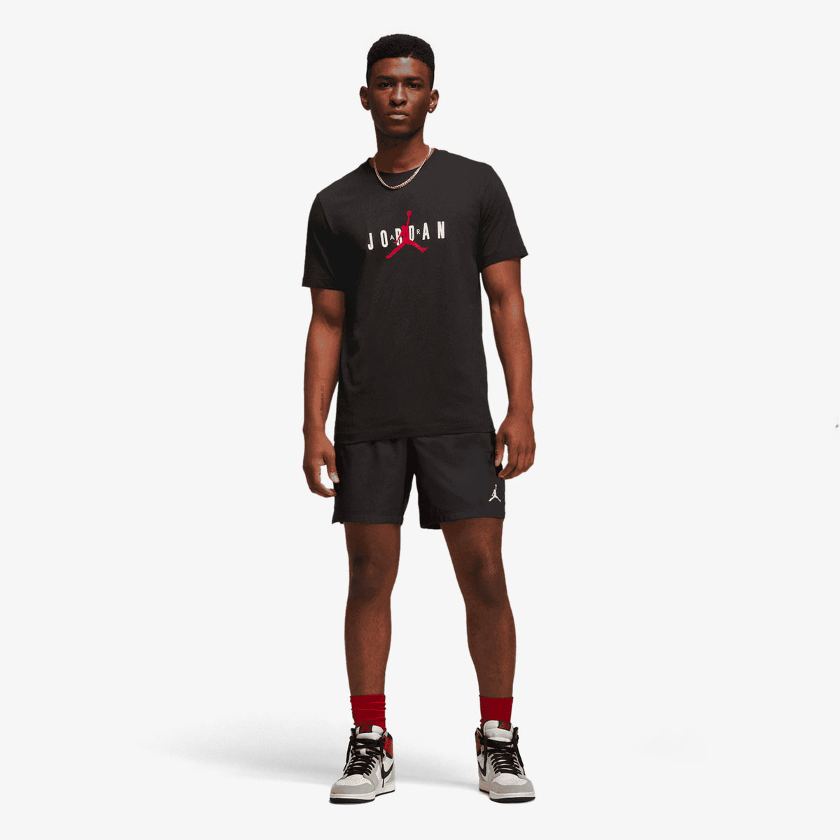 Jordan Air Wordmark T-Shirt - Black