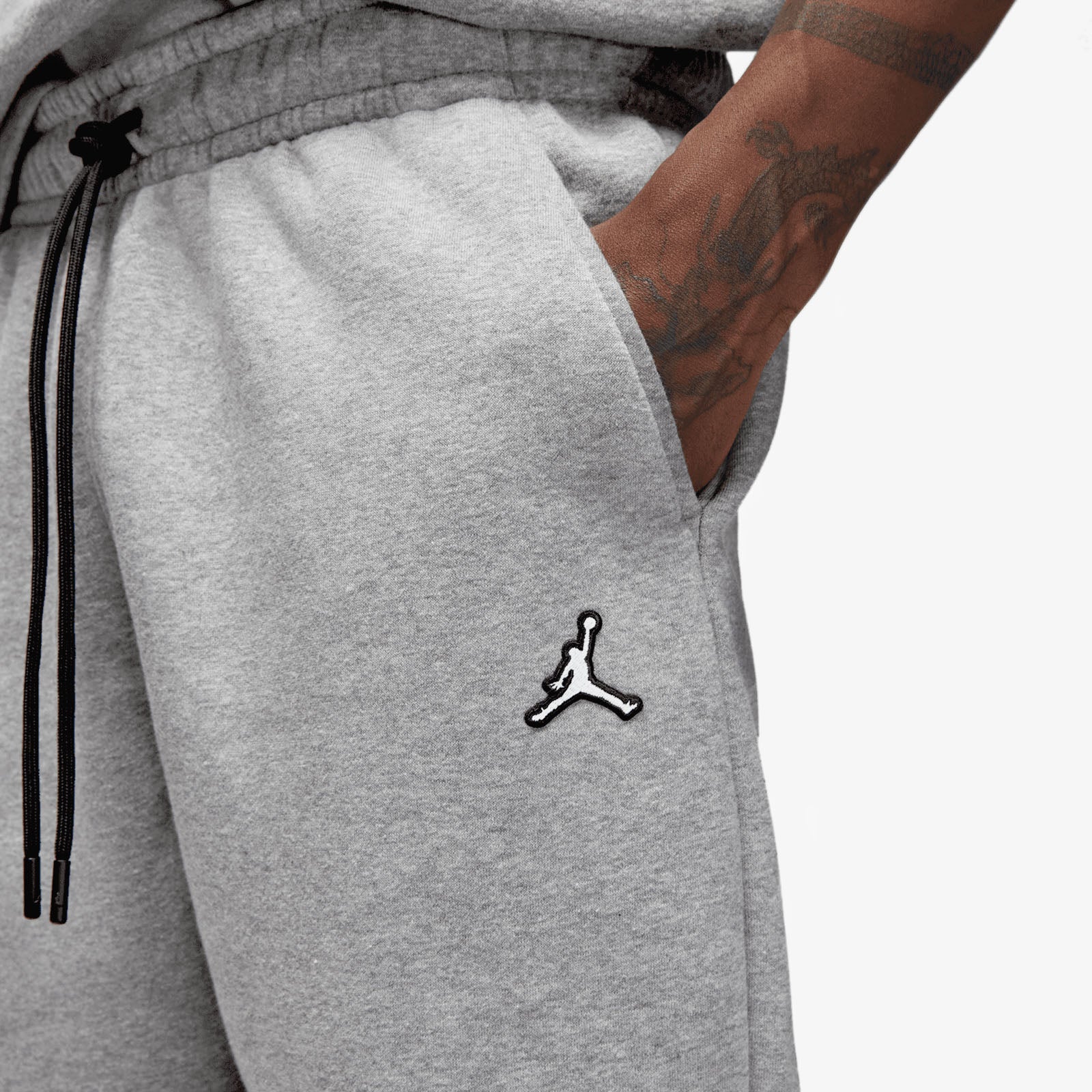 Jordan Essentials Brooklyn Fleece Pants Grey Throwback