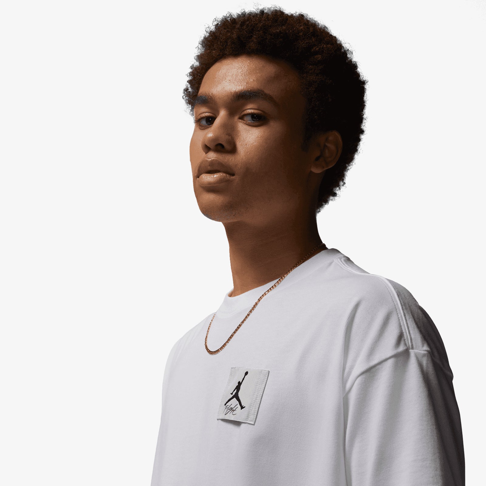 Jordan Flight Essentials Oversized T Shirt White Throwback
