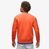 Jordan Flight MVP Graphic Fleece Crew-Neck Sweatshirt - Orange