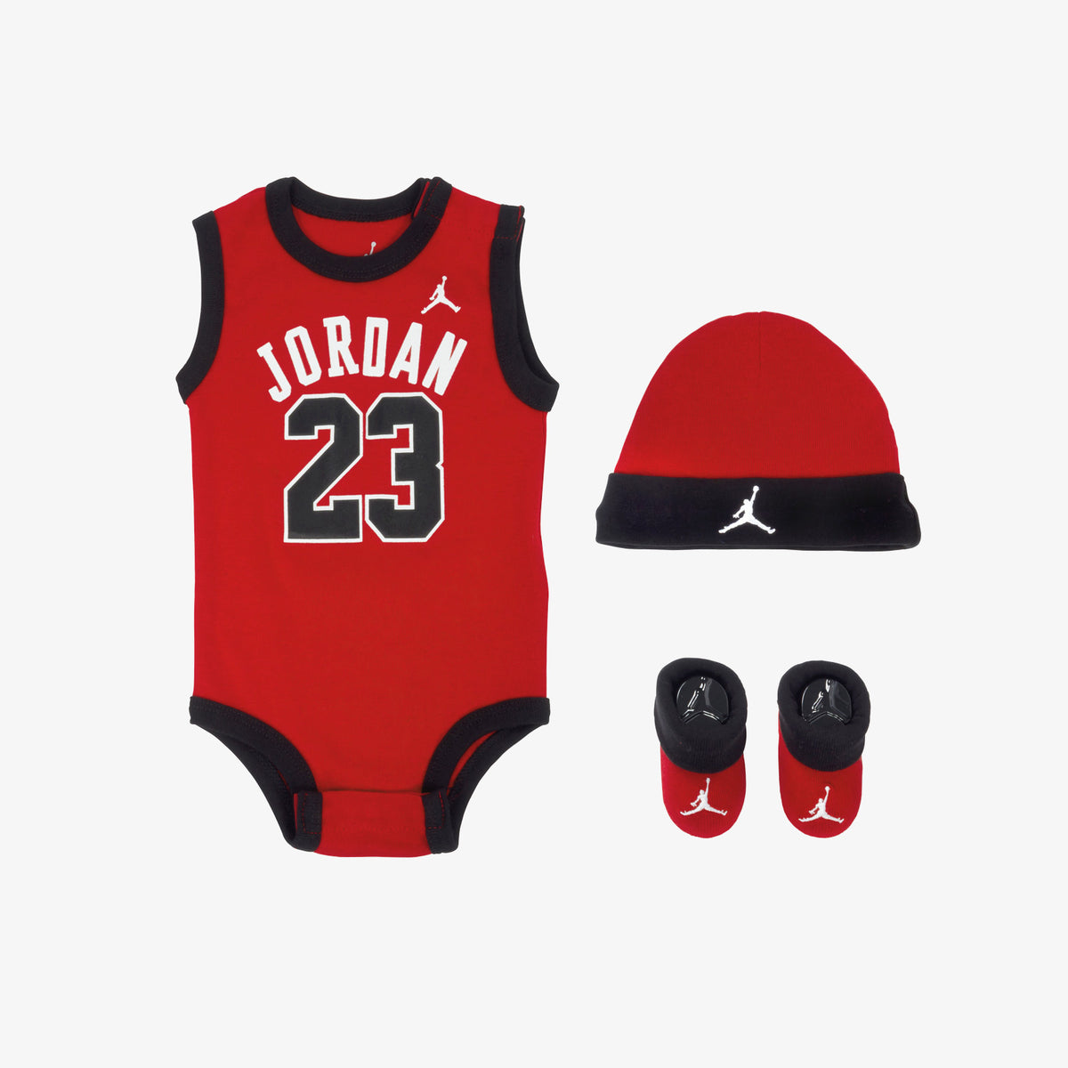 Jordan Jersey Infant 3 Piece Set - Red