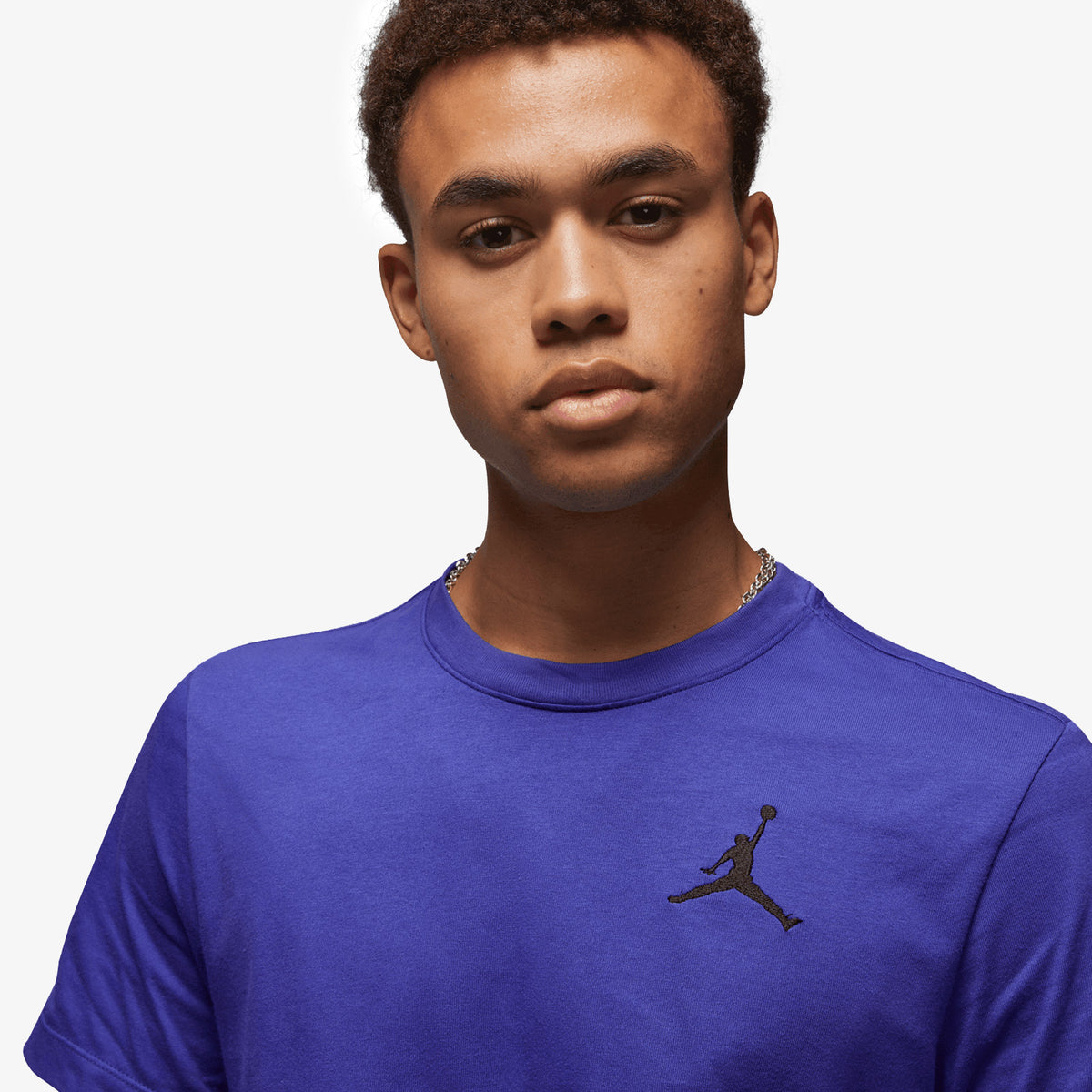 Jordan Jumpman Embroidered T-Shirt - Light Concord