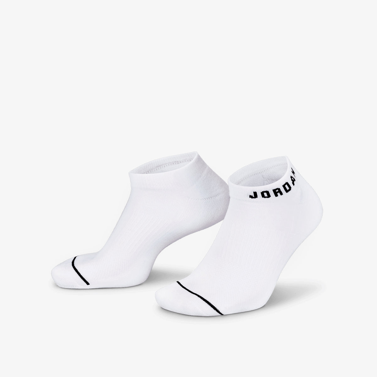 Jumpman Everyday Max No Show Socks (3 Pairs) - White