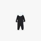 Jordan Jumpman Holiday Shine Hooded Infant Coveralls - Black