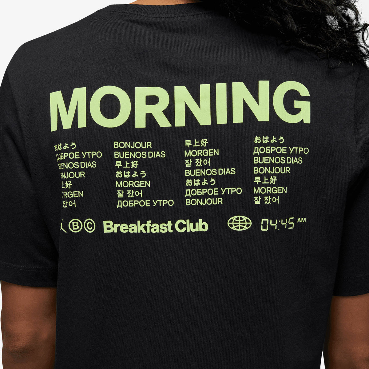 Jordan Sport Breakfast Club Graphic T-Shirt - Black