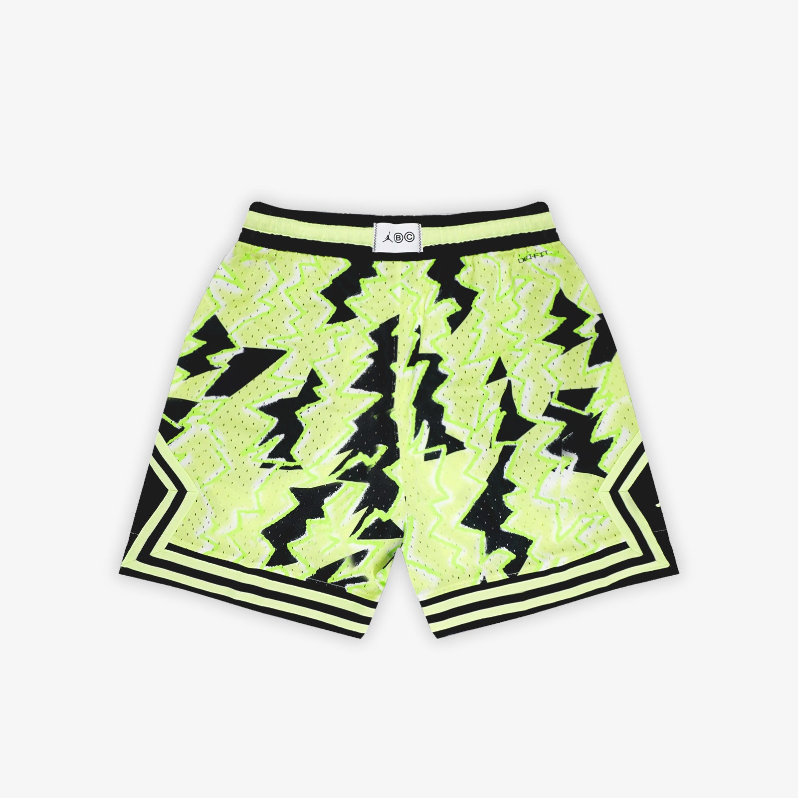 Lime green jordan shorts clearance
