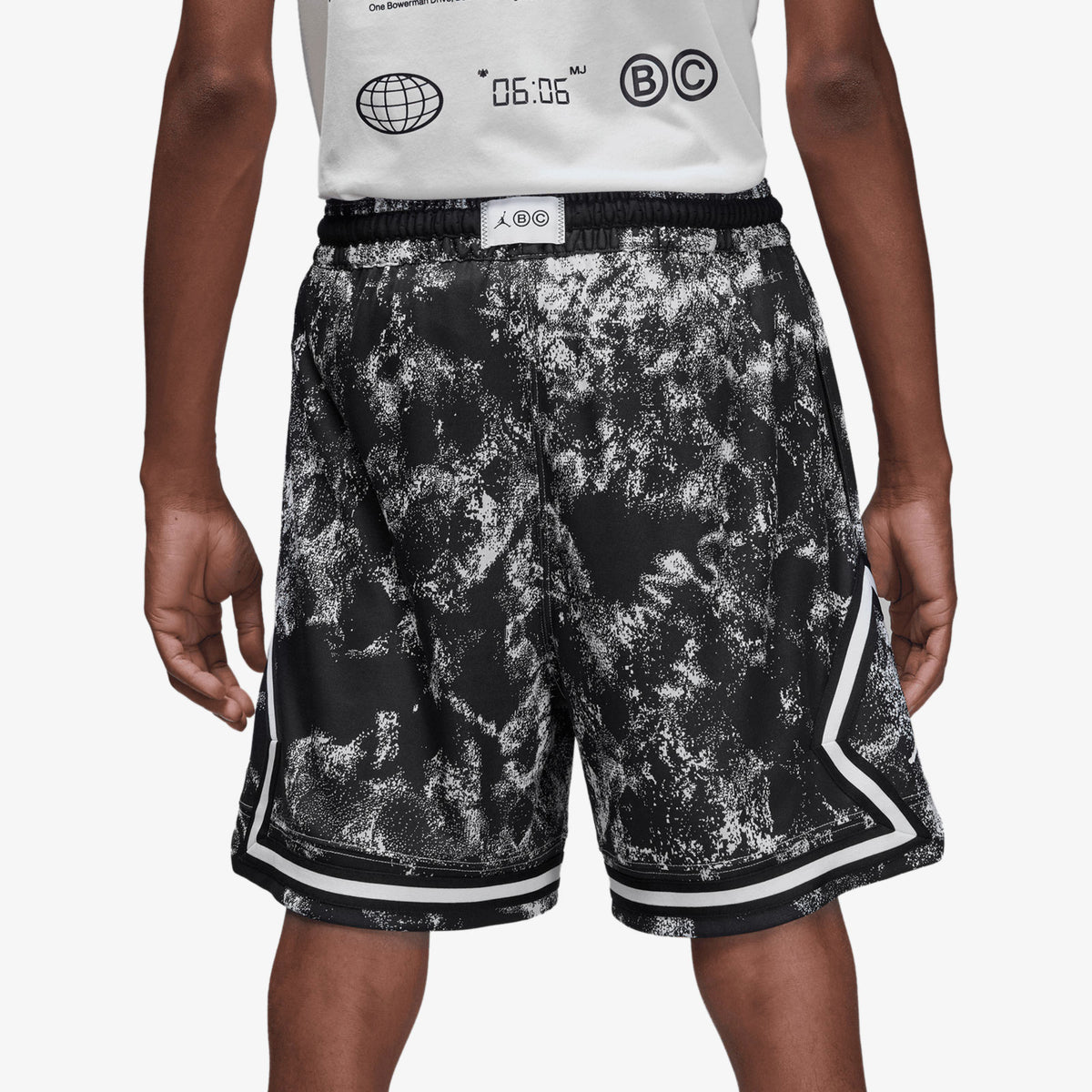 Jordan Sport Dri-FIT Diamond Shorts - Black Print