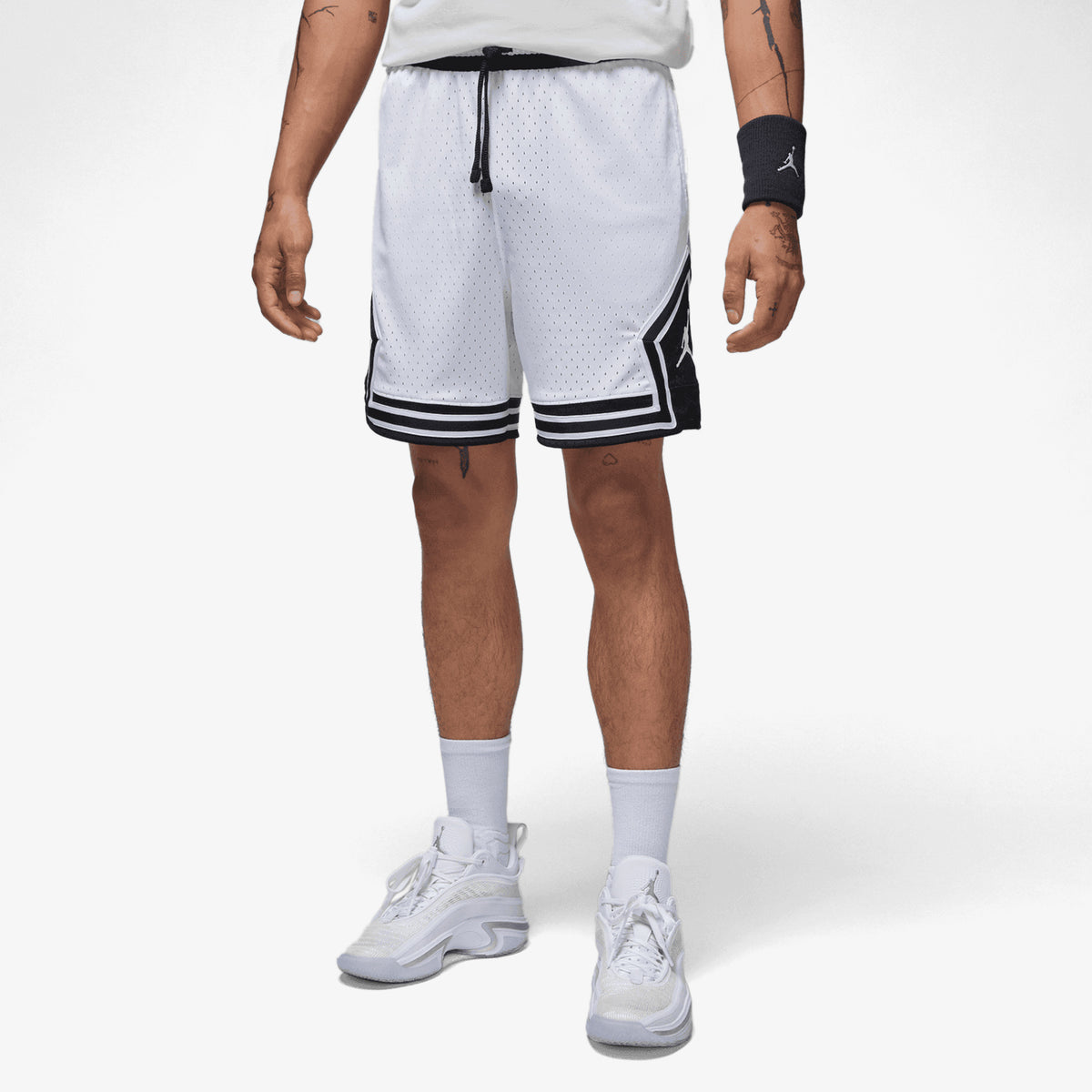 Jordan Sport Dri-FIT Diamond Shorts - White