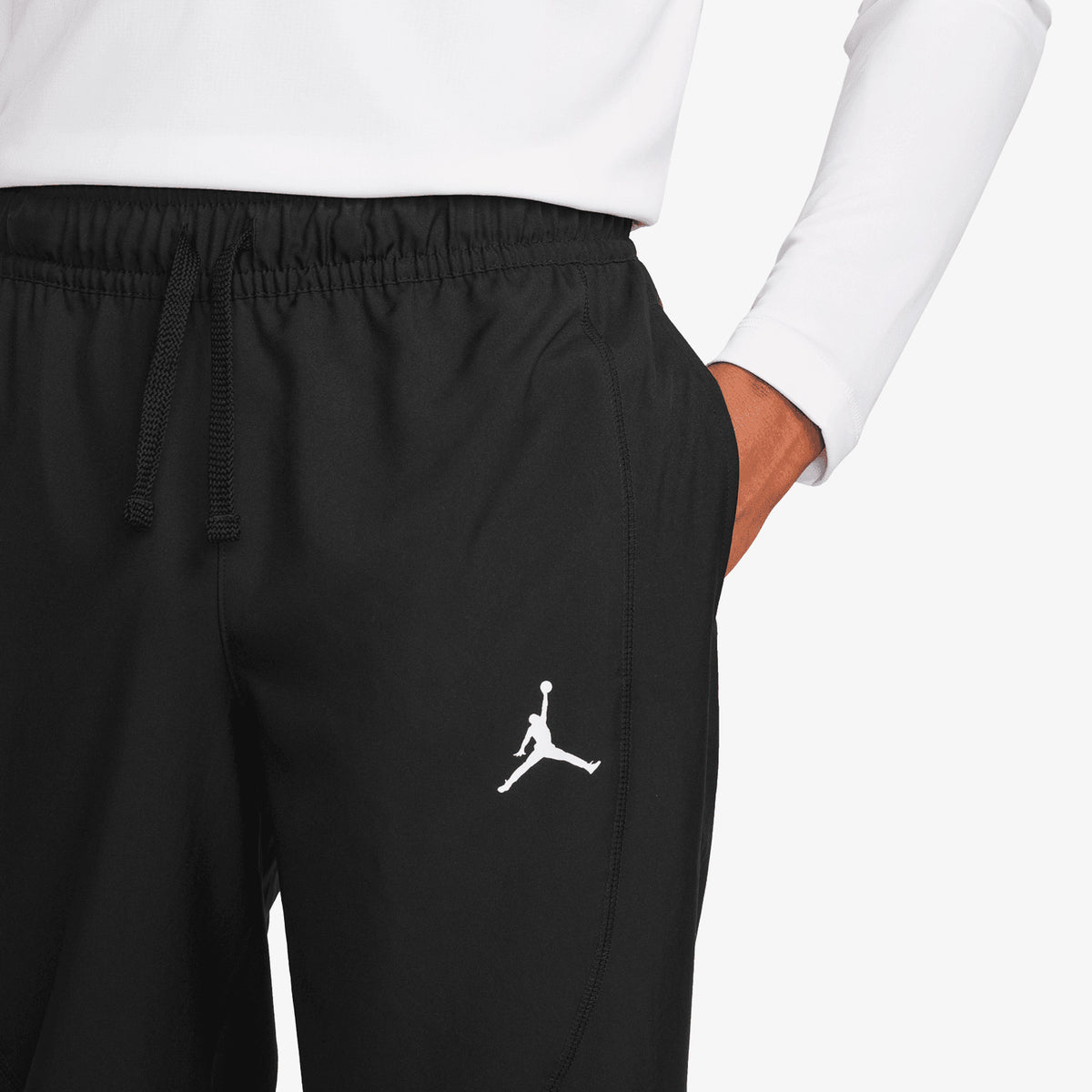 Jordan Sport Dri FIT Woven Pants Black Throwback