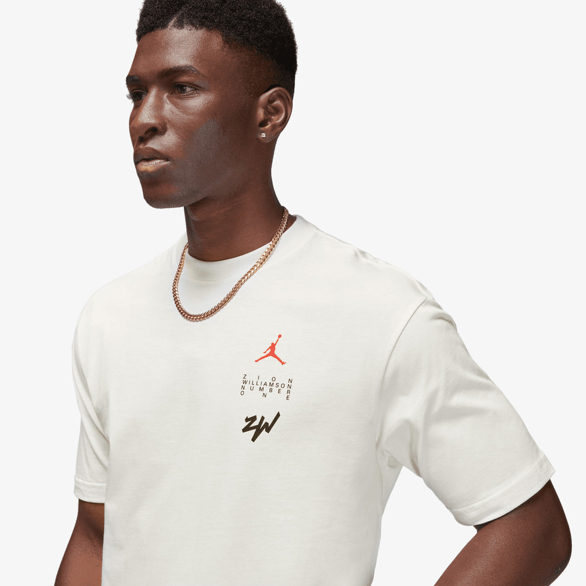 Jordan X Zion Seasonal T-Shirt - Sail
