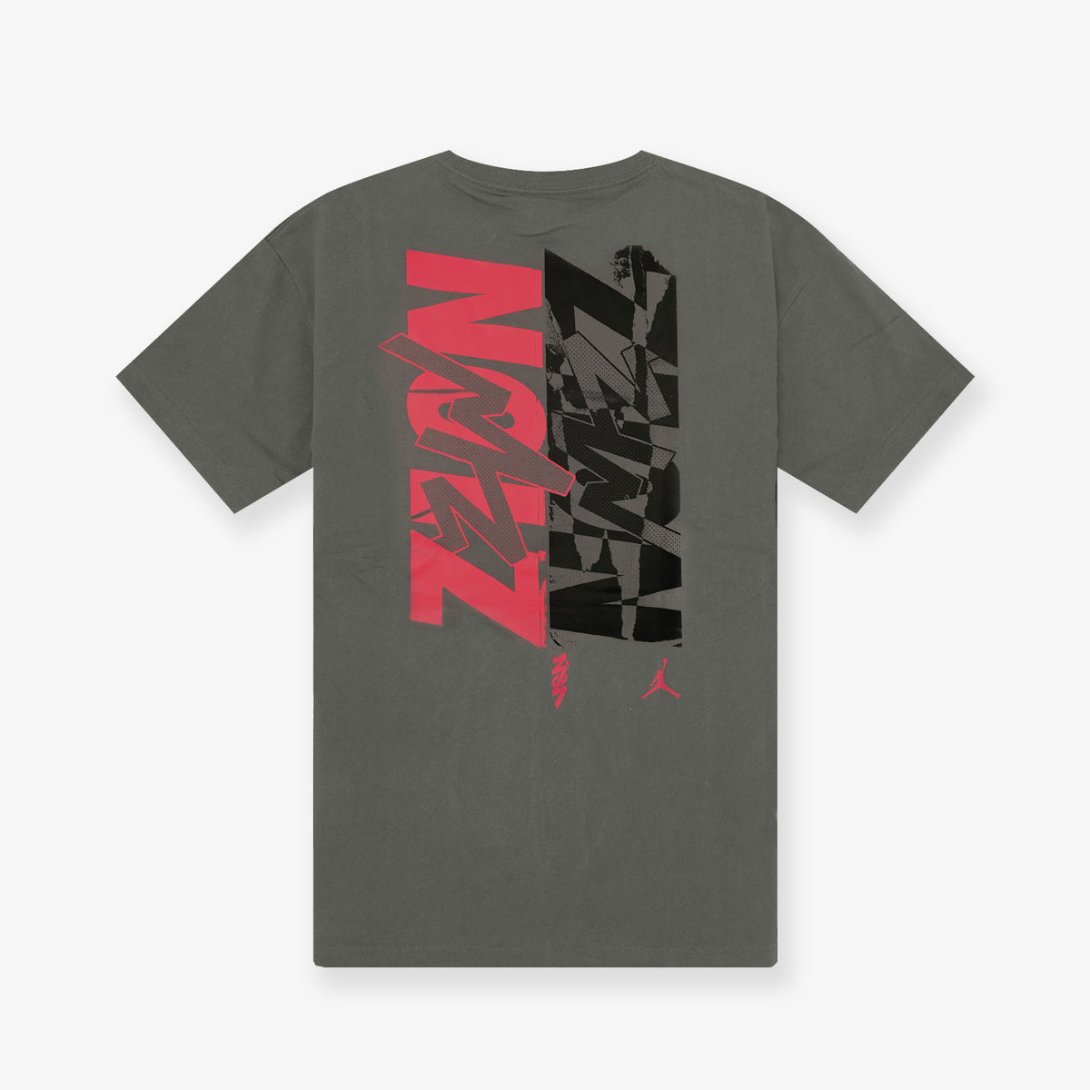 Jordan X Zion Sneaker School T-Shirt - Grey