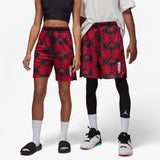 Zion Mesh Print Shorts - Red