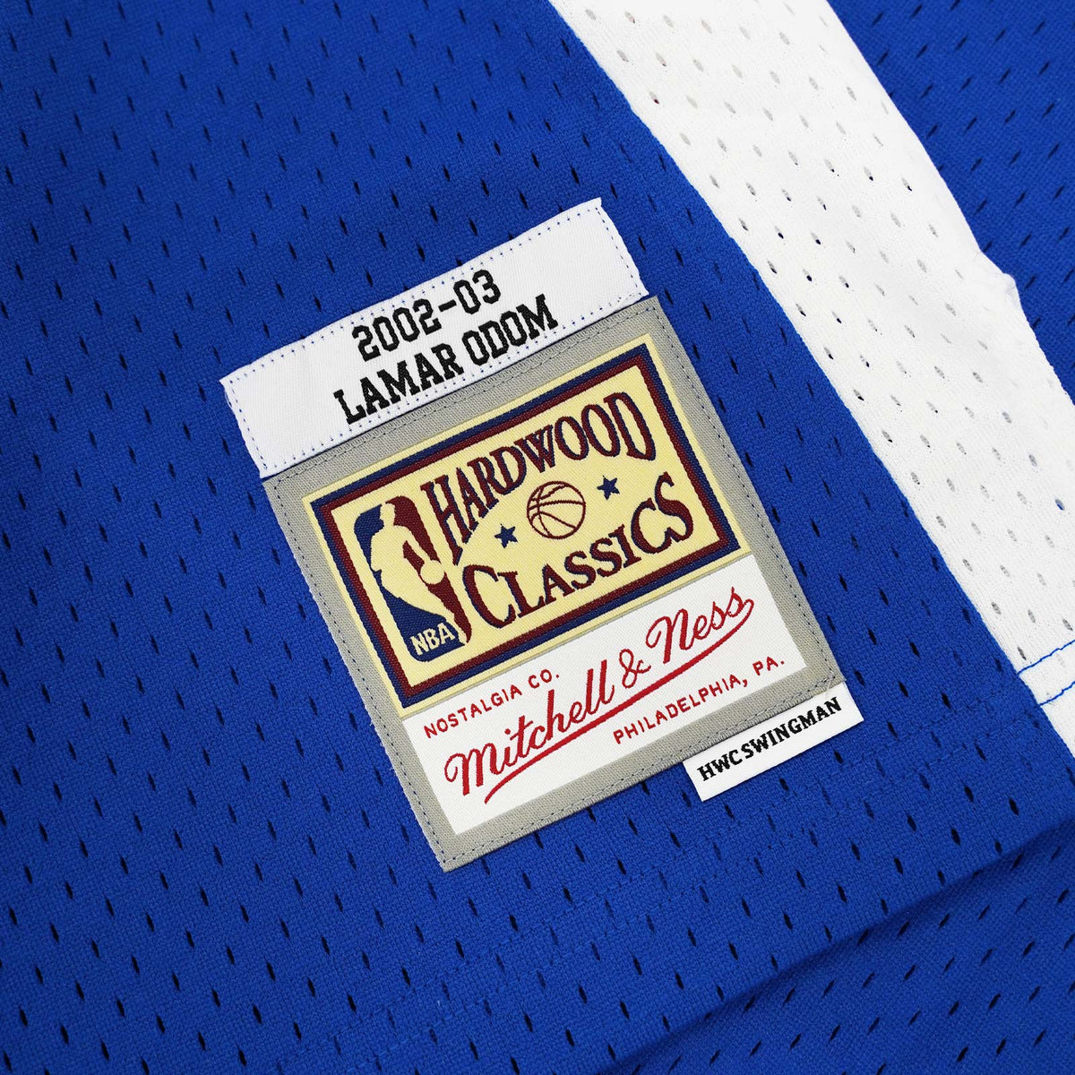 Lamar Odom Los Angeles Clippers 02-03 HWC Swingman Jersey - Royal Blue