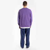 Los Angeles Lakers Hoop Crew Sweatshirt - Faded Purple