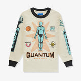 Quantum Long Sleeve T-Shirt - Sand