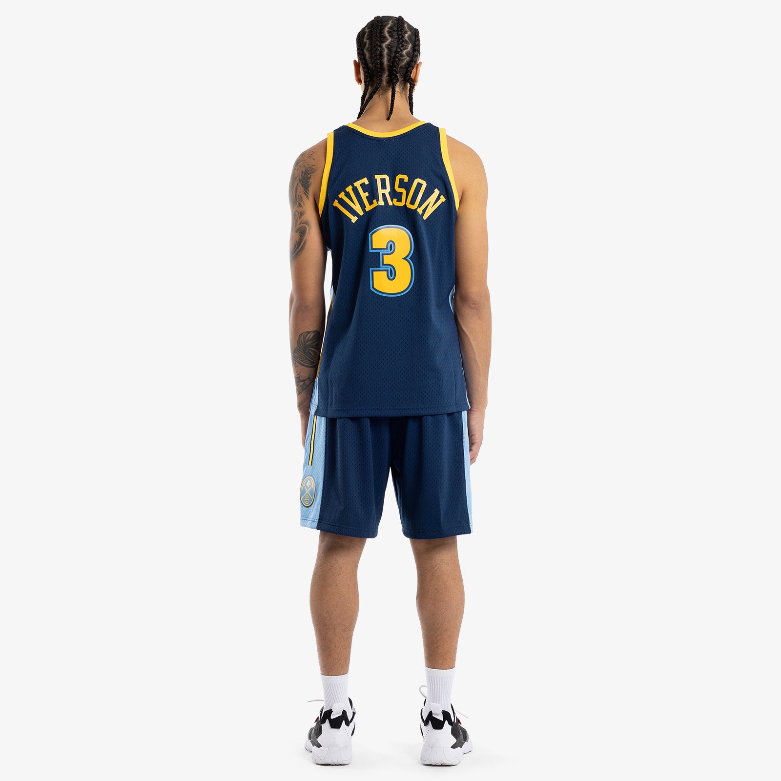 Allen Iverson Denver Nuggets 06-07 HWC Swingman Jersey - Navy