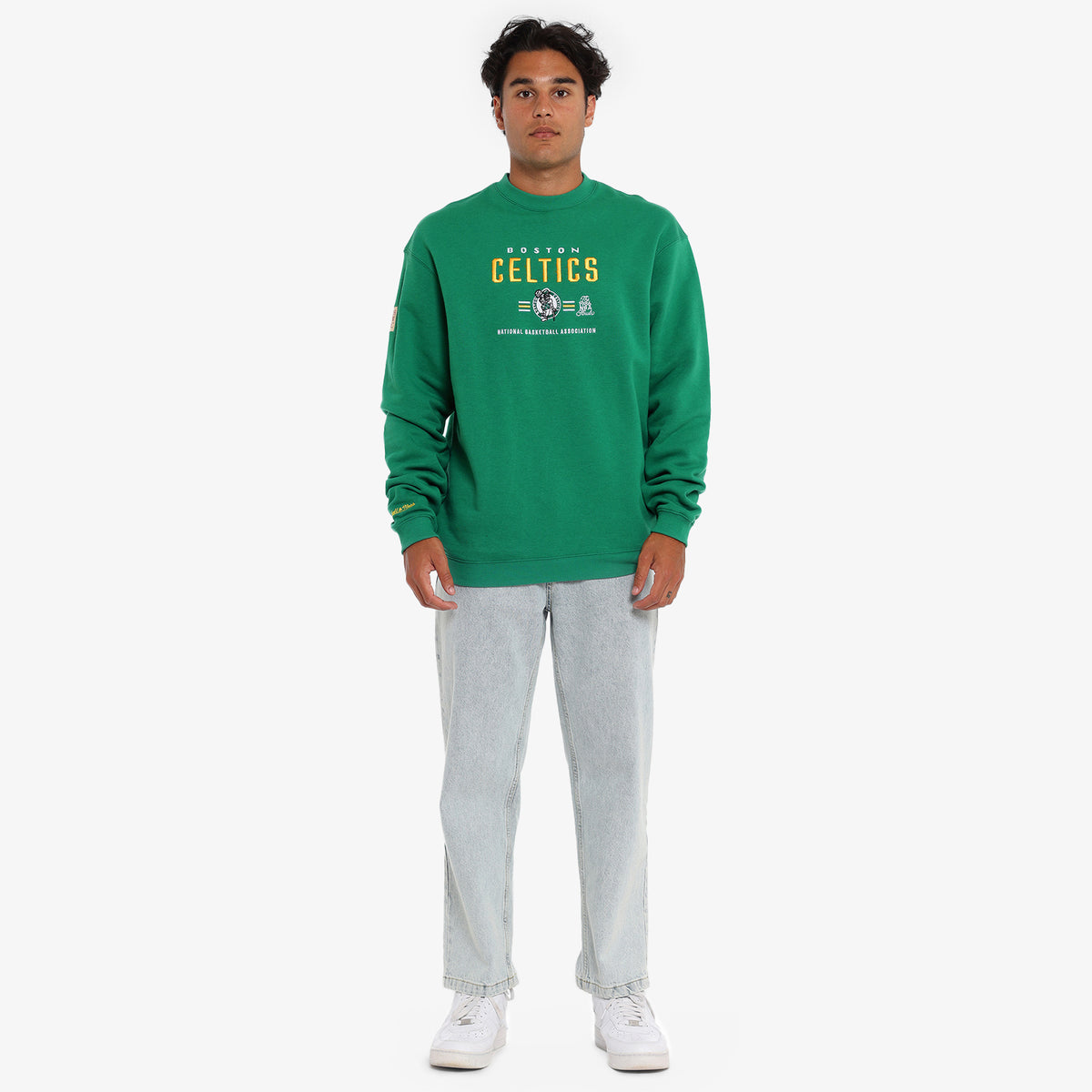 Green shop celtics sweatshirt