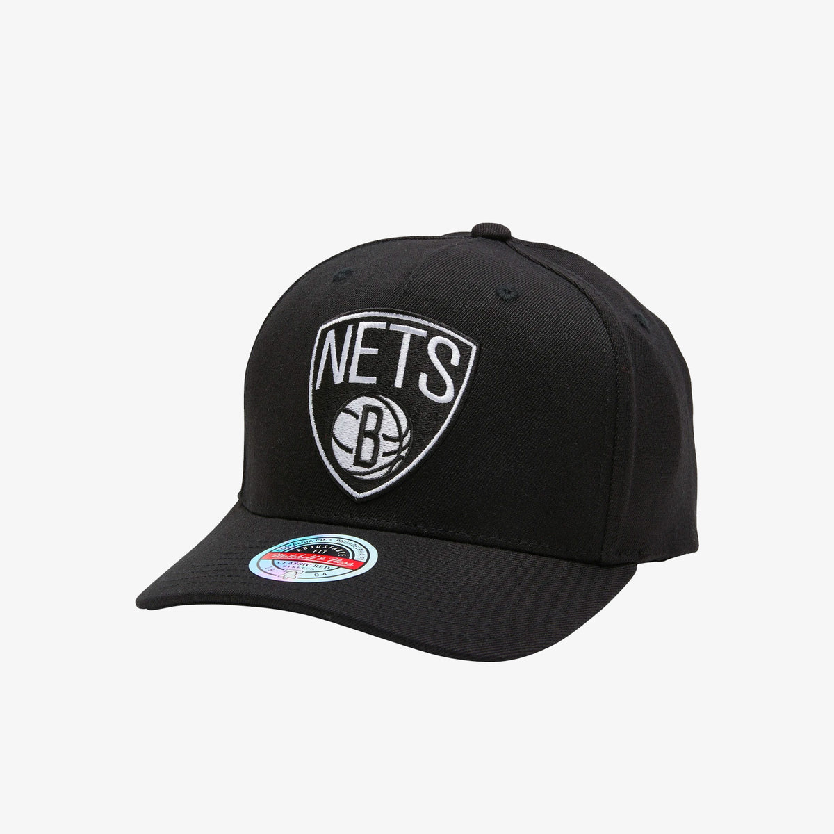 Brooklyn Nets Colour Team Logo Classic Redline Snapback