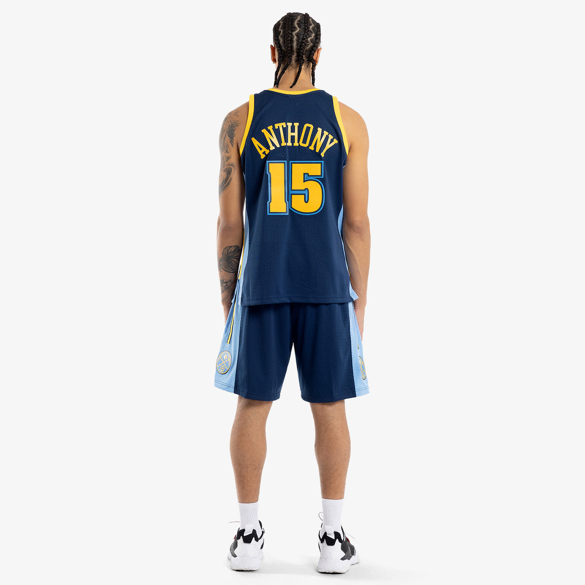 Mitchell & Ness Nba Swingman Jerseys Denver Nuggets Carmelo Anthony 15