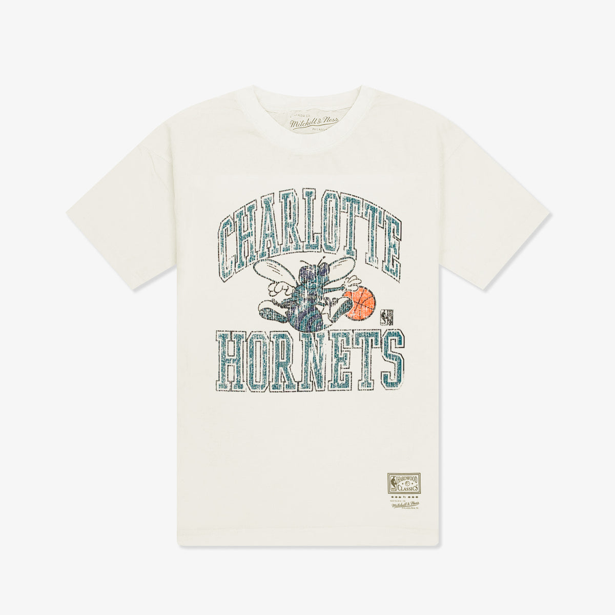 NBA Charlotte Hornets Basketball Buzz City S/S Shirt Jordan Gray Size  Medium-T