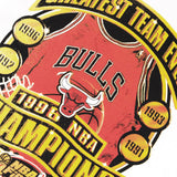 Chicago Bulls Greatest Team Ever Tee - Vintage White