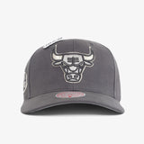 Chicago Bulls Winning Time Pro Crown Snapback - Dark Grey