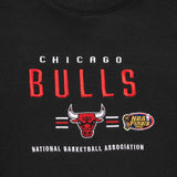 Chicago Bulls Zone Crew Sweatshirt - Faded Black