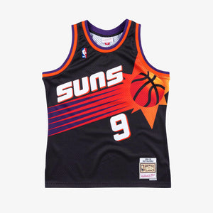 Champion, Shirts, Phoenix Suns Dan Majerle 9 Vintage Champion Nba  Basketball Black Jersey Size 48