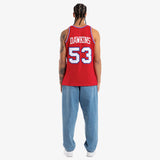 Darryl Dawkins Philadelphia 76ers 79-80 HWC Swingman Jersey - Red