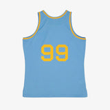 George Mikan Minneapolis Lakers 48-49 HWC Swingman Jersey - Blue