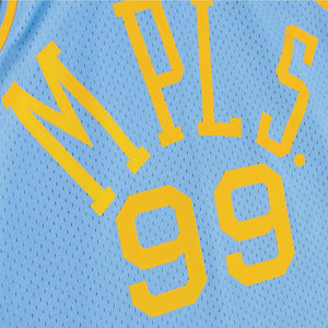 George Mikan Minneapolis Lakers 48-49 HWC Swingman Jersey - Blue - Throwback