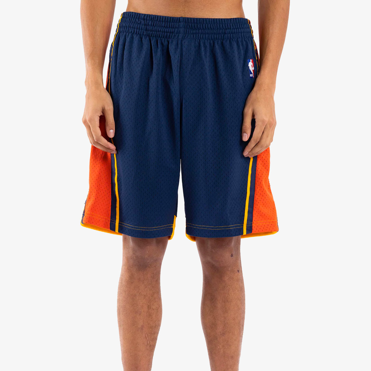 Golden State Warriors 02-03 HWC Swingman Shorts - Navy