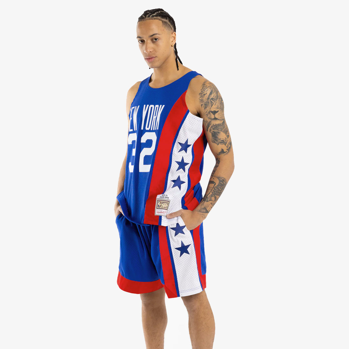 Julius erving basketball jersey store