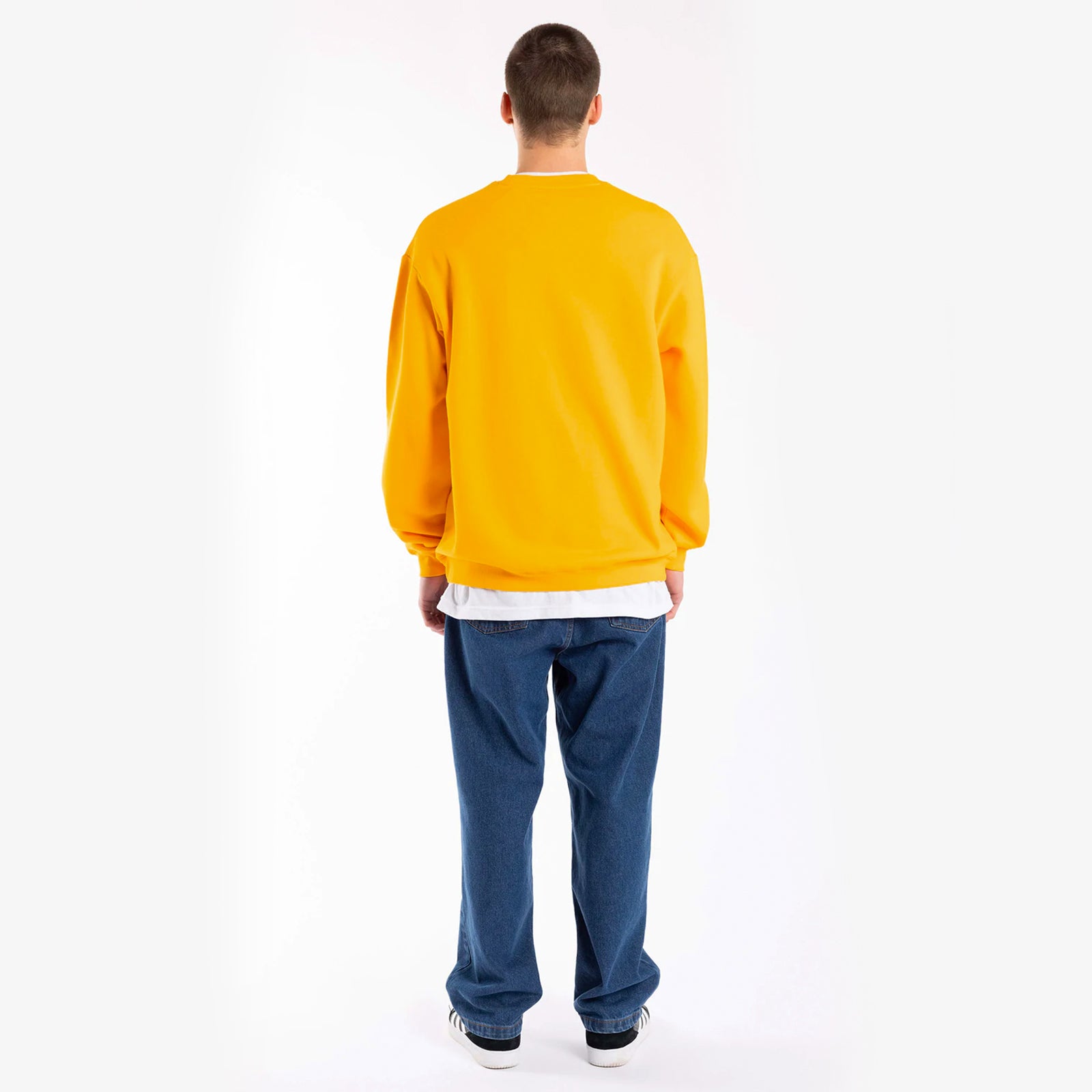 Áo sweater MLB LA Yellow 31MT21011-07Y - Sneaker Daily