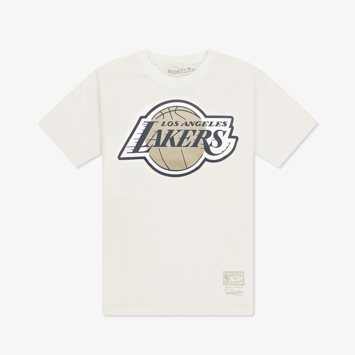 Los Angeles Lakers Tonal Logo Tee - Unbleached