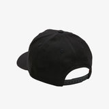Chicago Bulls All Black Logo Classic Red Snapback